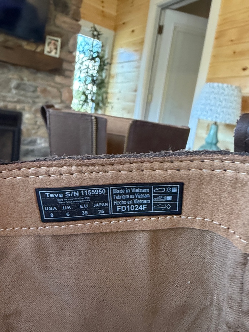 Teva Tall Chocolate Brown Leather Riding Boots - Picture 7 of 10